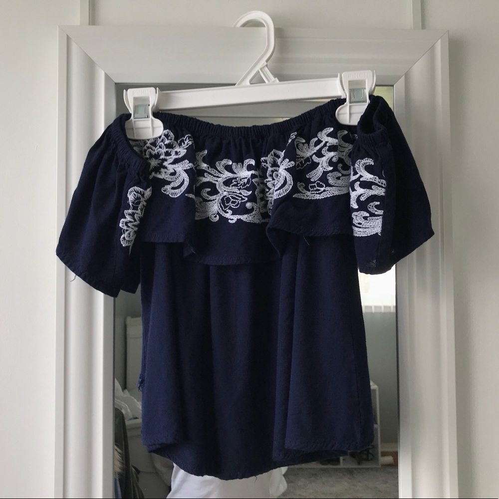 Charlotte Russe Shoulder Top